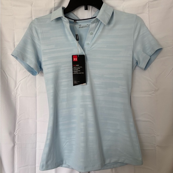 Under Armour Women's Sky Blue Button Down Shirt BOGO free - Picture 1 of 2